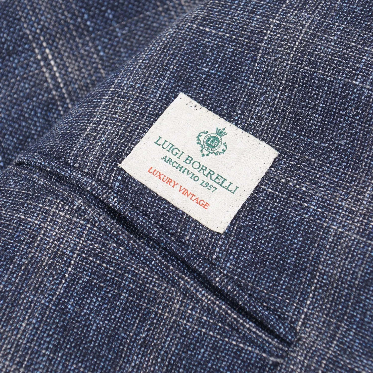 Luigi Borrelli Wool Cotton and Linen Sport Coat