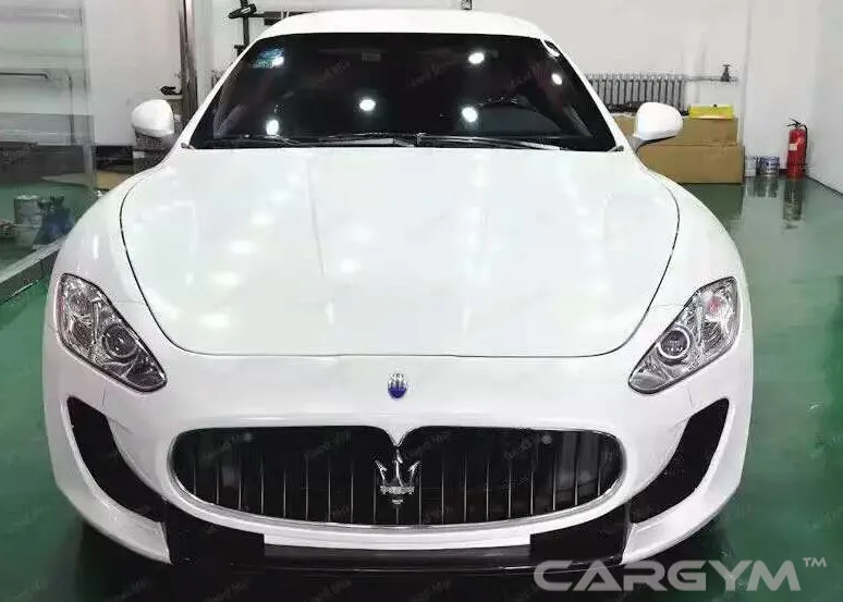 Maserati GranTurismo GT MC Stradale Style Front Bumper w/ Carbon Fiber Lip