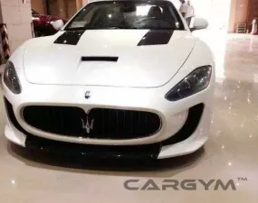 Maserati GranTurismo GT MC Stradale Style Front Bumper w/ Carbon Fiber Lip