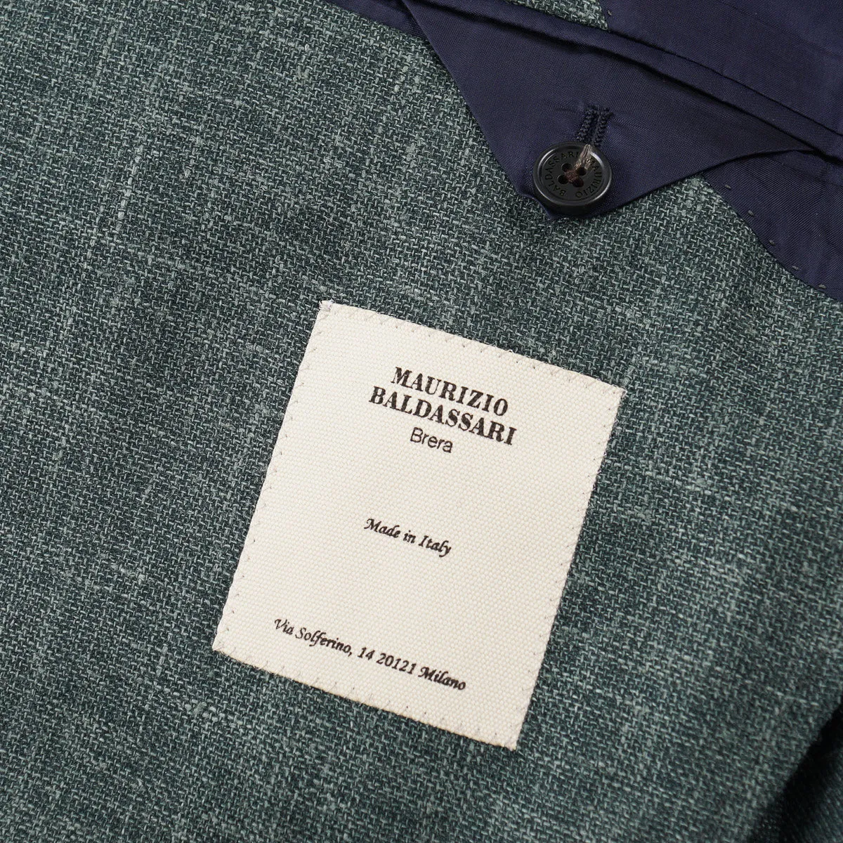 Maurizio Baldassari Wool-Silk-Linen 'Soft Jacket'