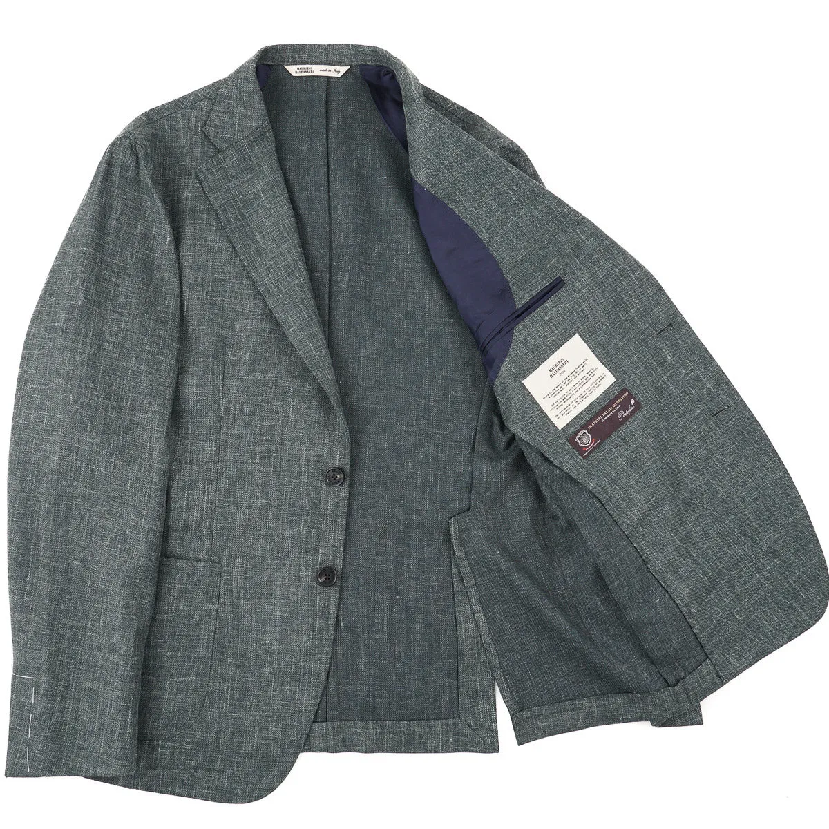 Maurizio Baldassari Wool-Silk-Linen 'Soft Jacket'