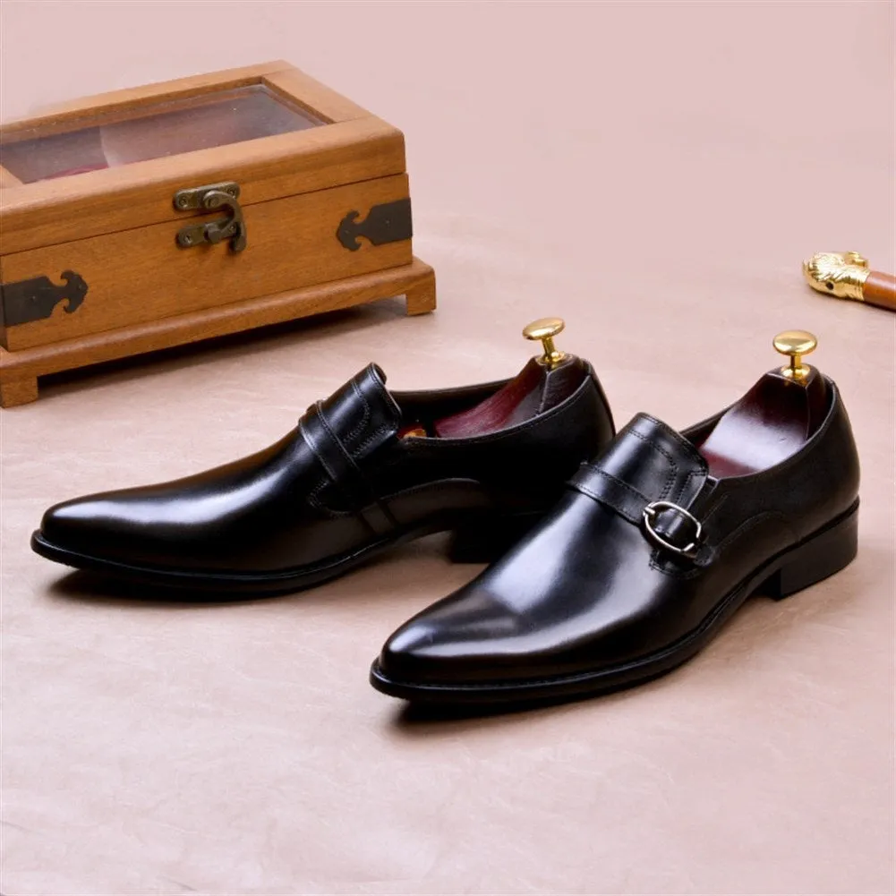 Men Monk Strap Formal Shoes