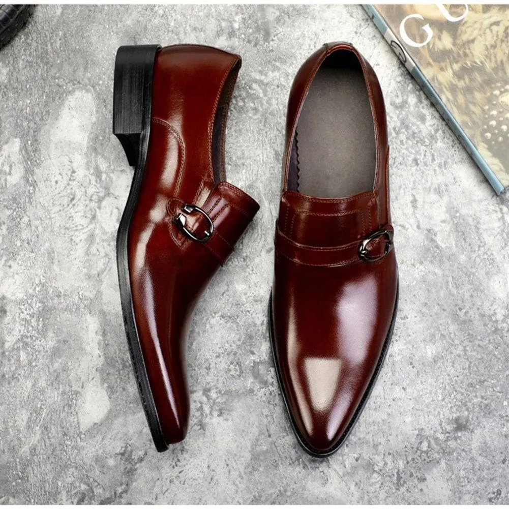 Men Monk Strap Formal Shoes