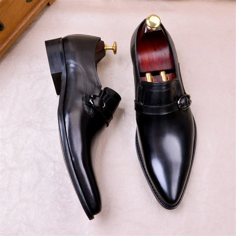 Men Monk Strap Formal Shoes