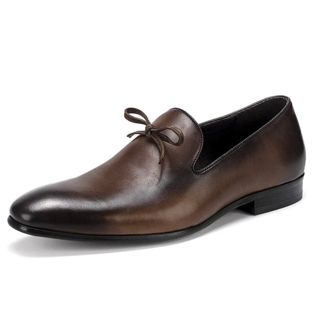 Men Pointed Oxford Loafer