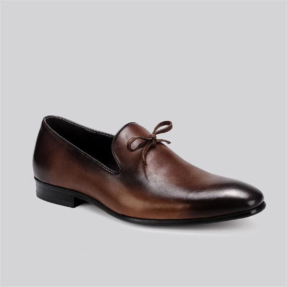 Men Pointed Oxford Loafer