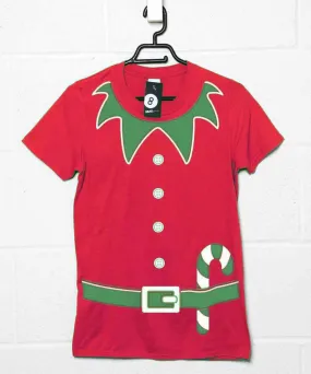 Mens Christmas Elf Red T-Shirt