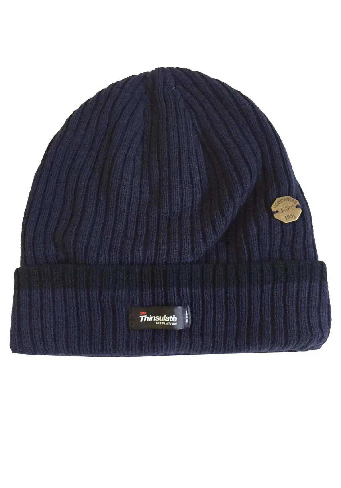 Mens Hat Thinsulate - Dark Denim