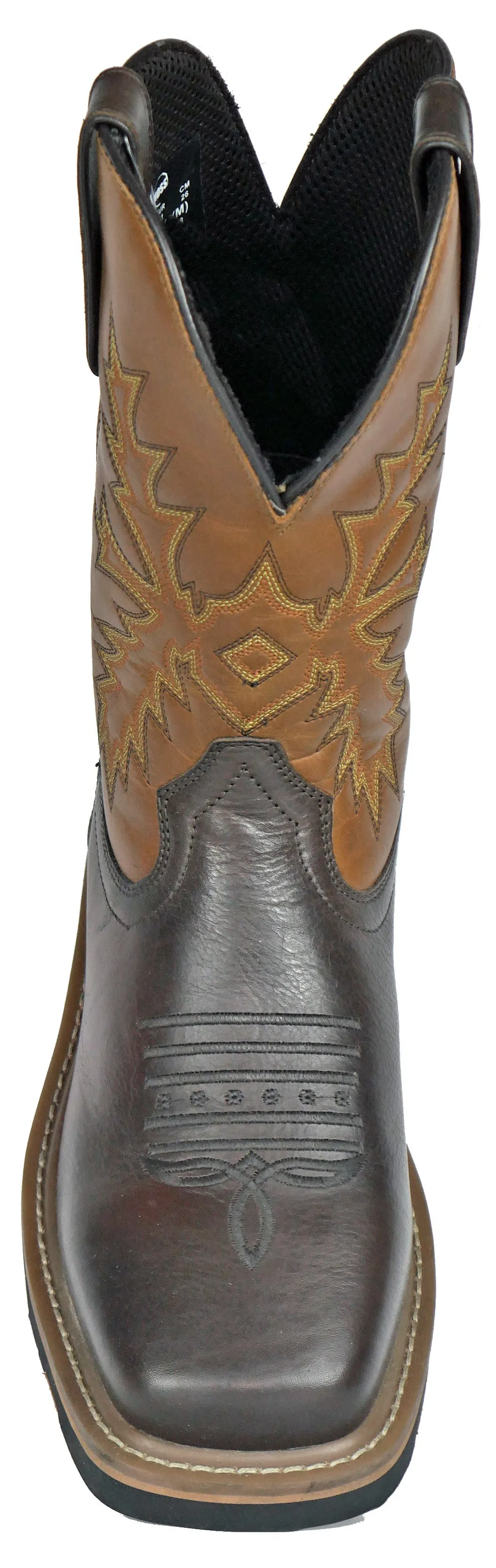 Men's Hoss Landon Brown, EH, Pull On Western Soft Toe Boot