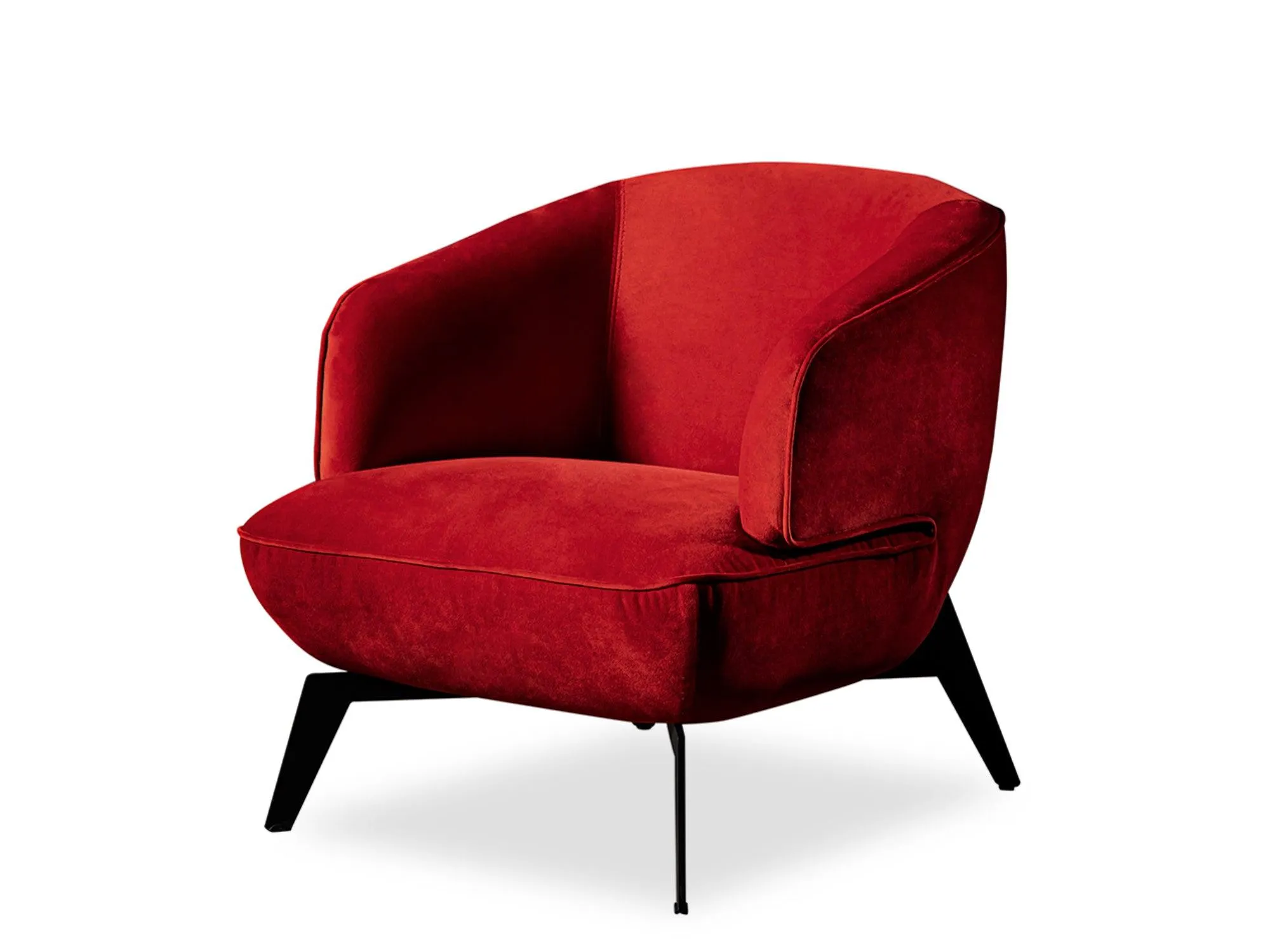 Mersin Accent Chair Red