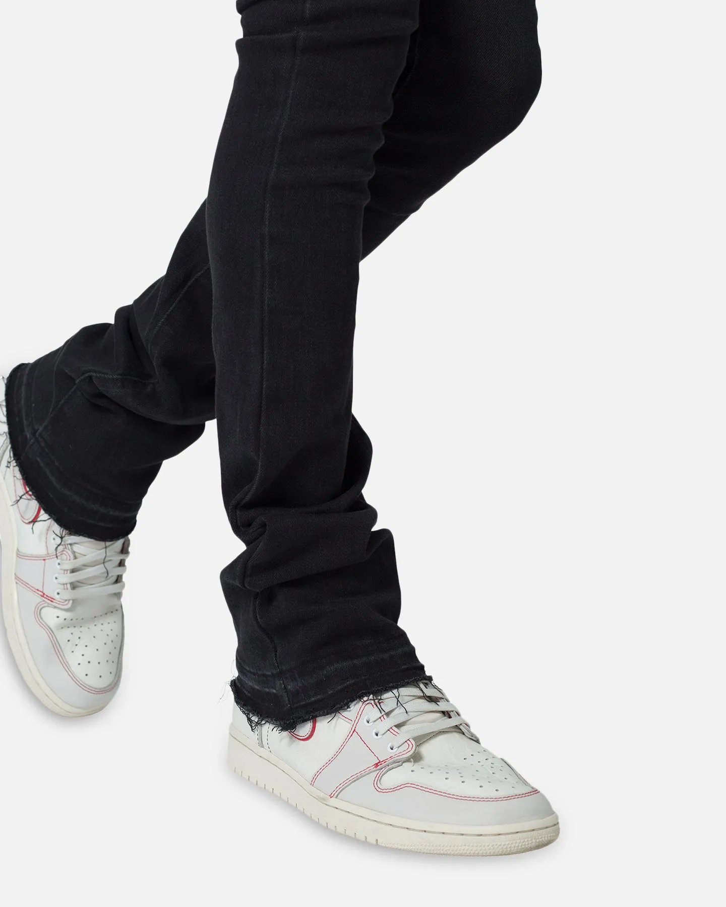 MNML X514 Skinny Stacked Denim Jeans Black