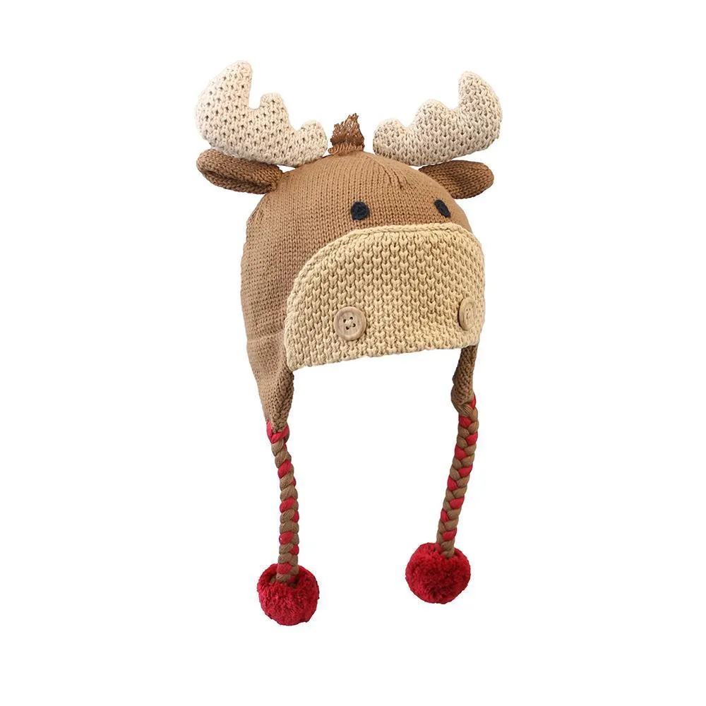 Moose Knit Hat