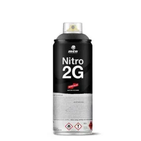 MTN Nitro 2G Spray Paint 400ml - Black