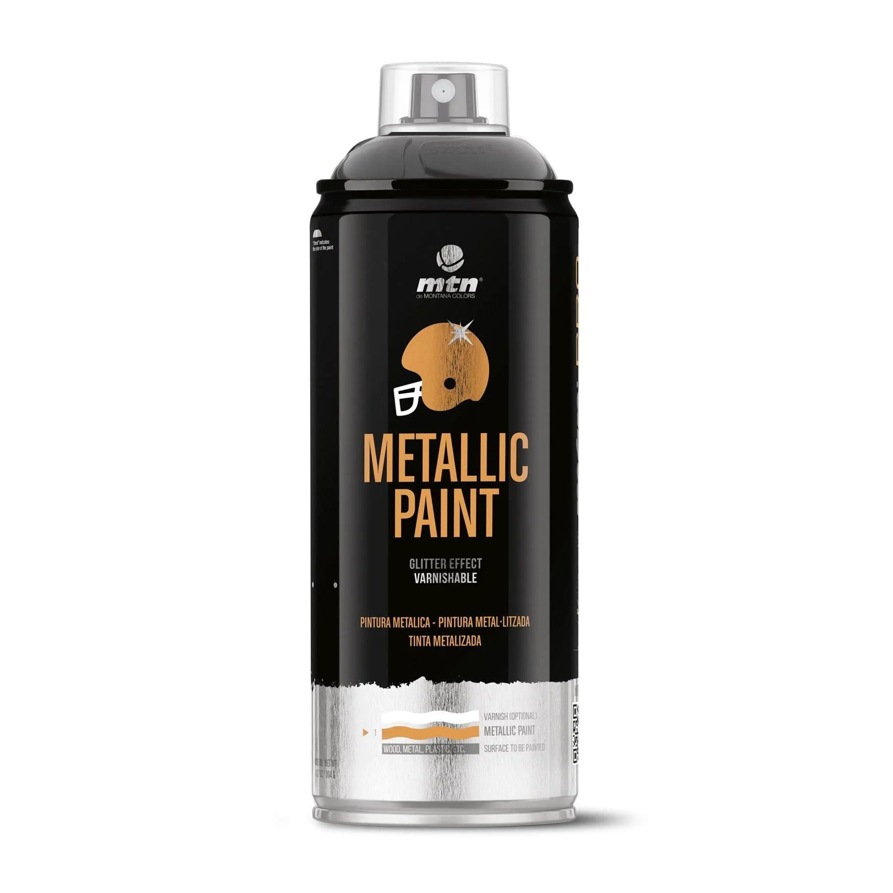 MTN PRO Metallic Paint - Metallic Black