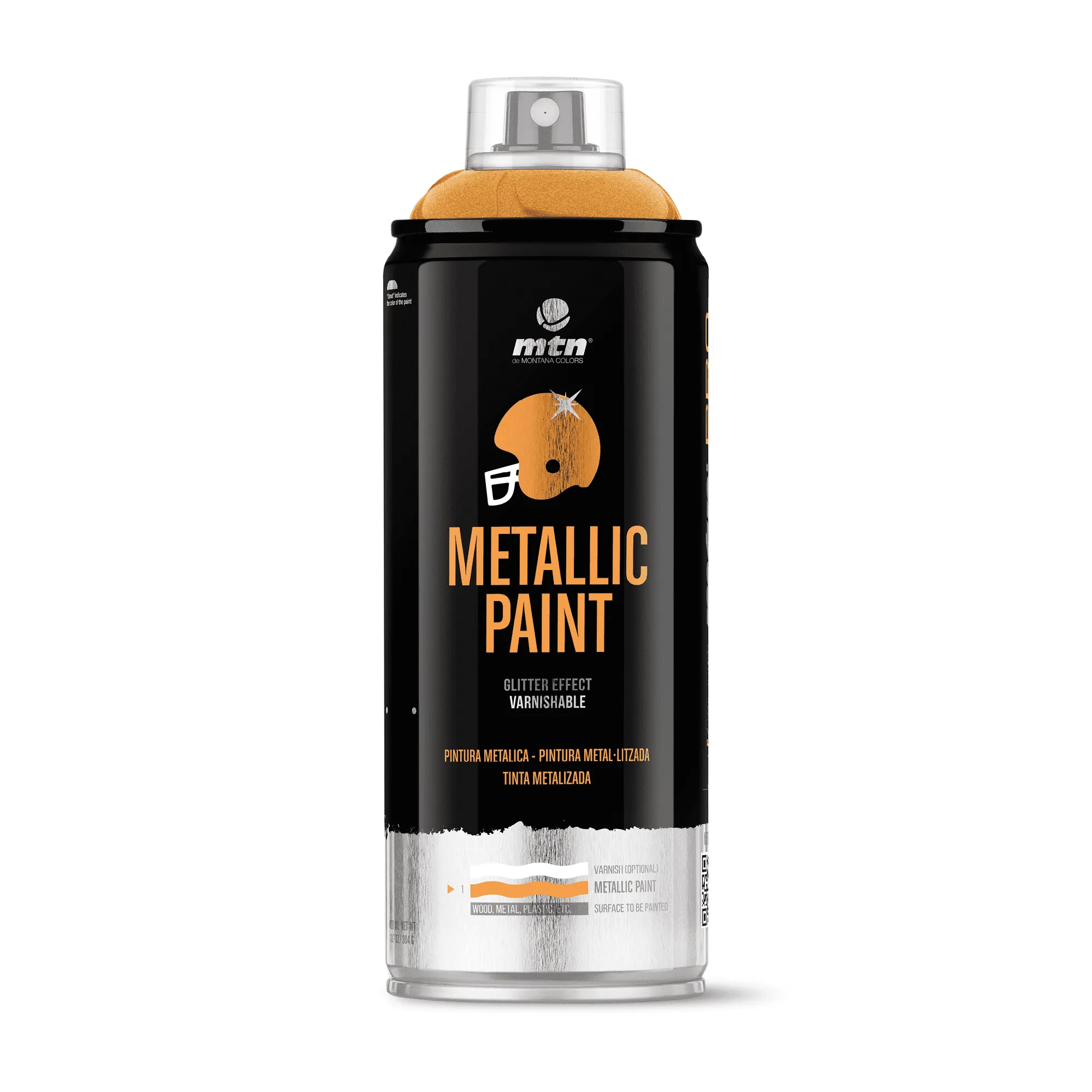 MTN PRO Metallic Spray Paint - Metallic Gold