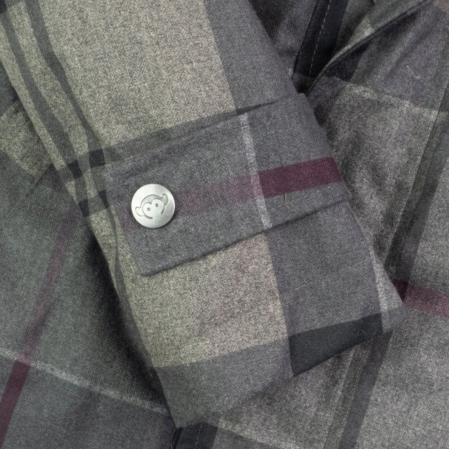 New Gotham Coat | Grey Plaid