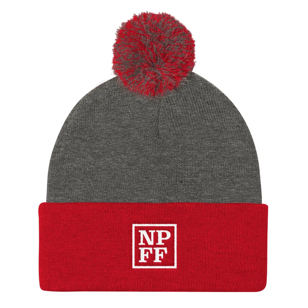 NPFF Pom Pom Knit Cap