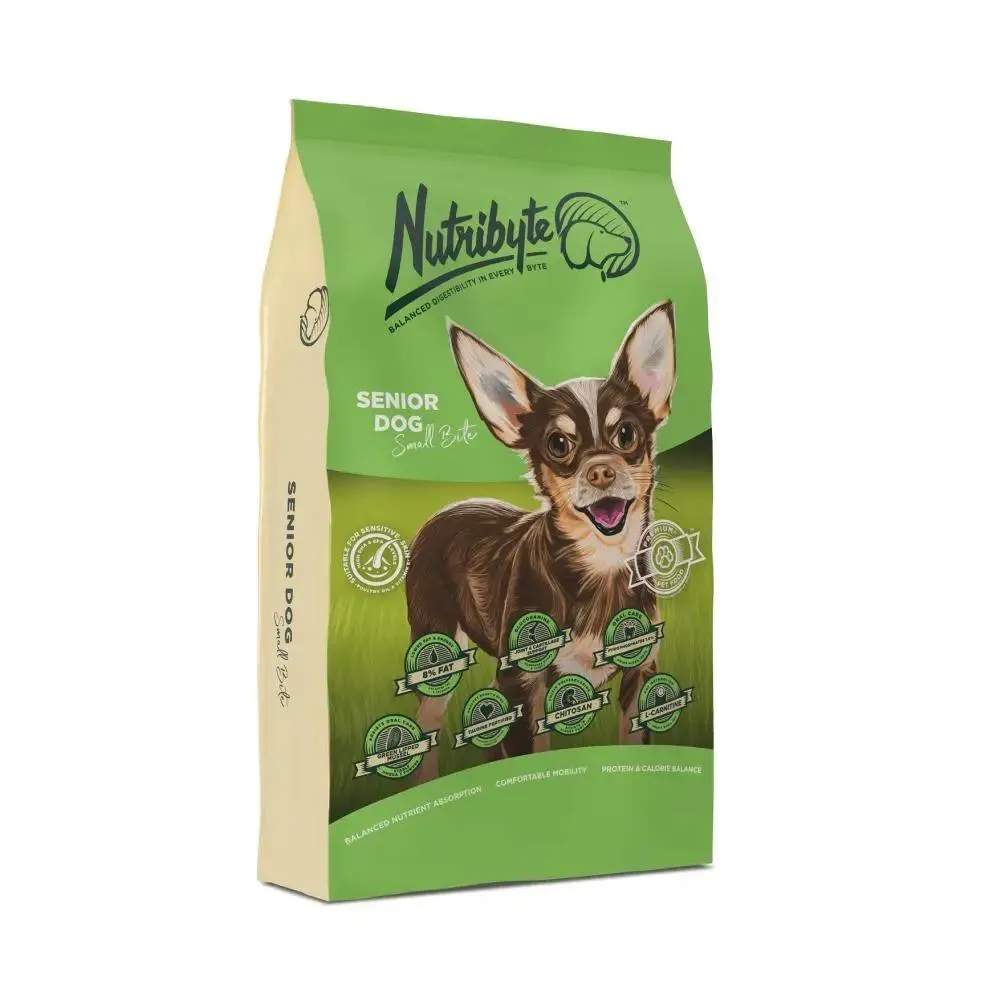 Nutribyte Small Bite Senior Dry Dog Food