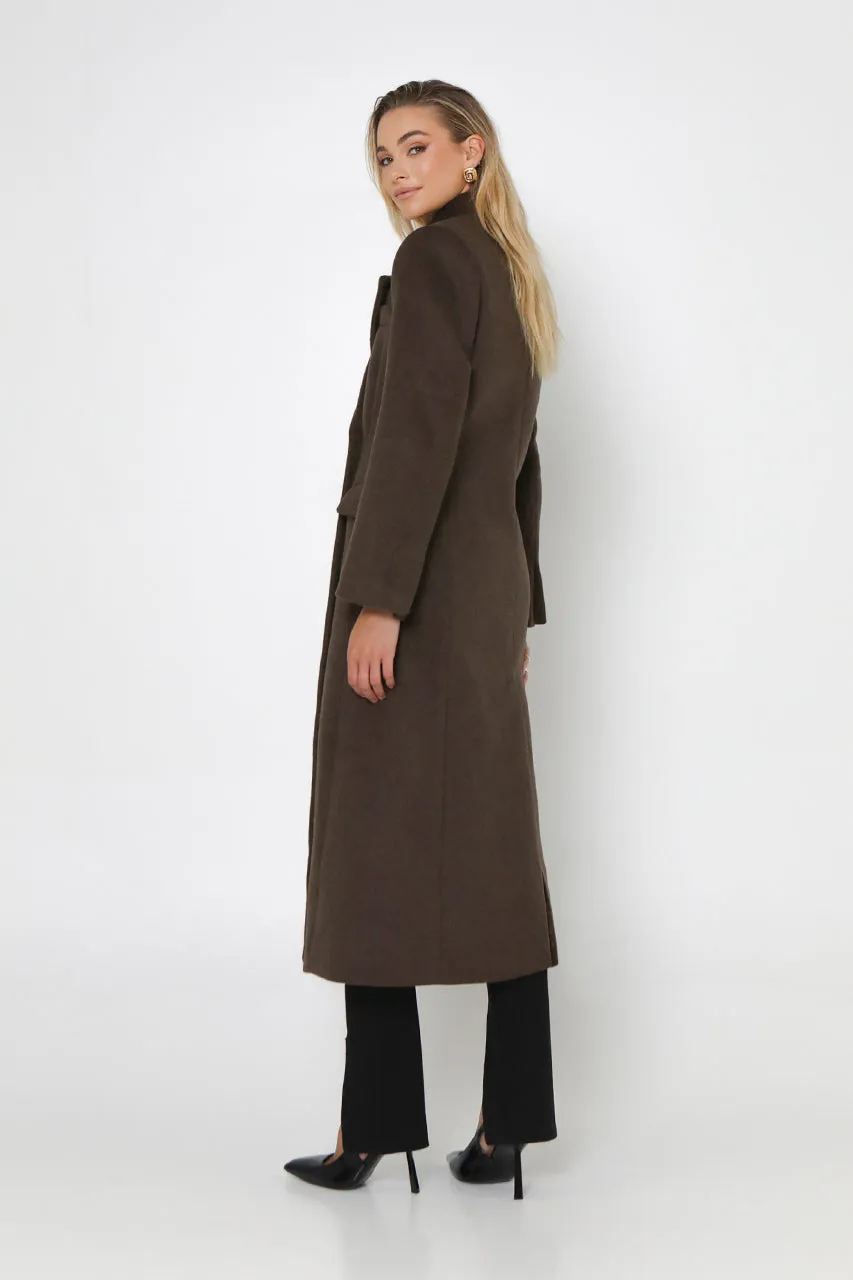 Oliver Coat | Choc