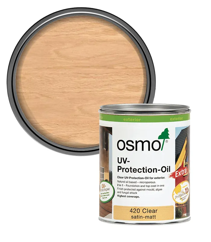 Osmo UV Protection Oil Extra - Clear - Satin