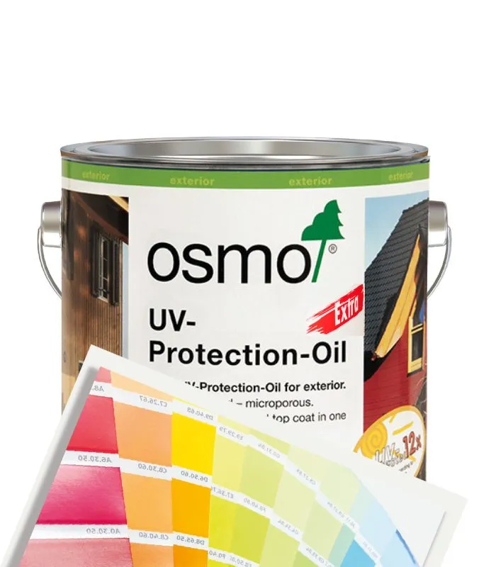 Osmo UV Protection Oil Extra Satin - Tinted Colour Match