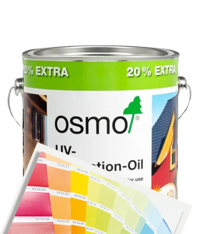 Osmo UV Protection Oil Extra Satin - Tinted Colour Match