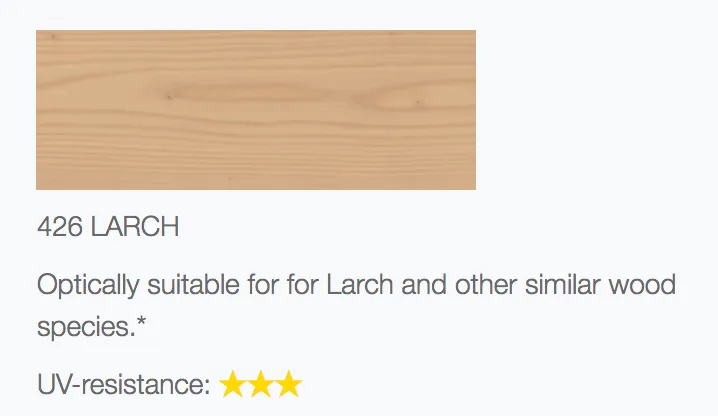 Osmo UV-Protection Oil Larch