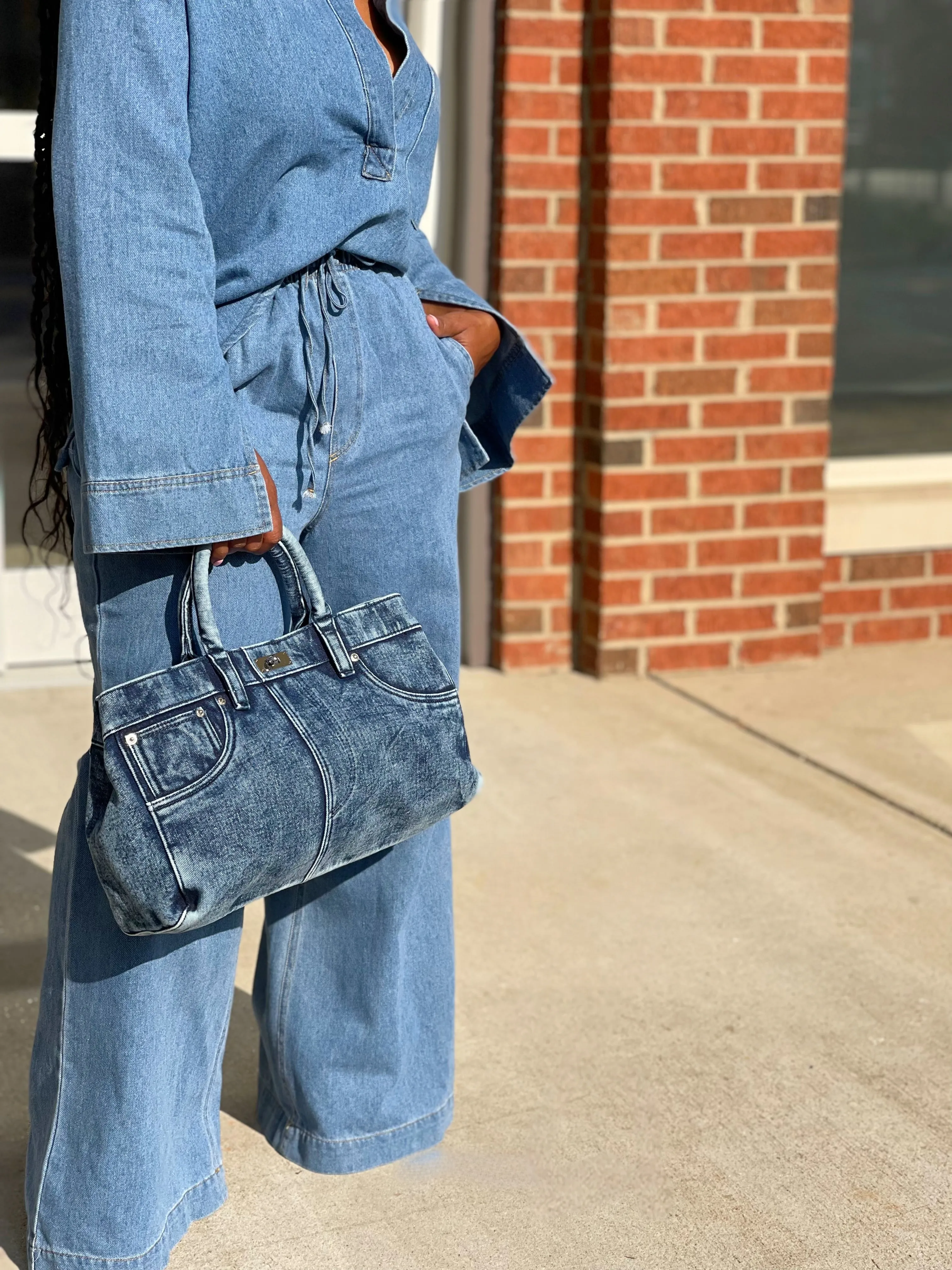 Pamela Denim Tote