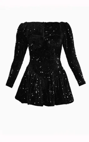 Pauline – Sweetheart neckline – Sequin dress