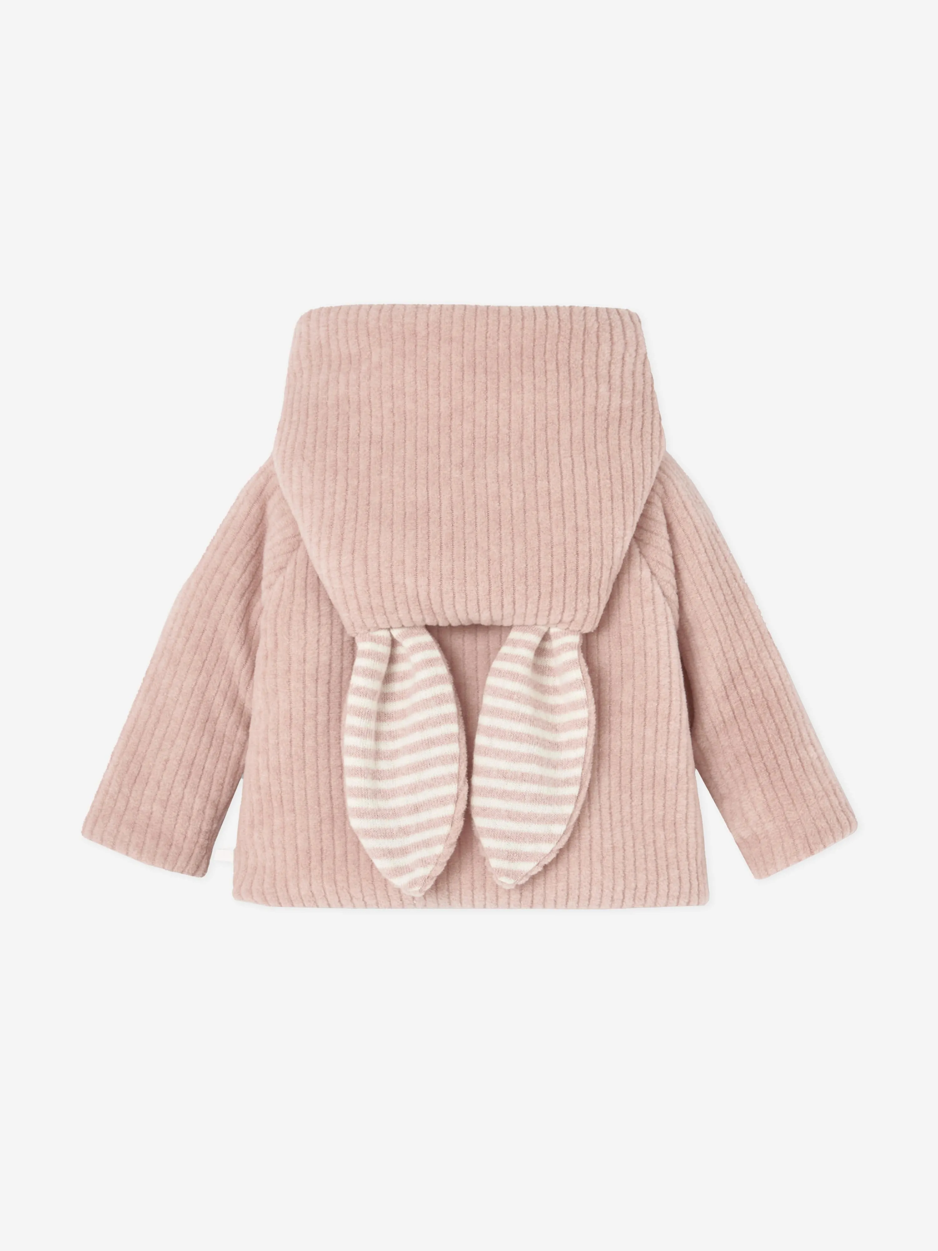 Paz Rodriguez Baby Girls Bunny Ears Coat in Pink