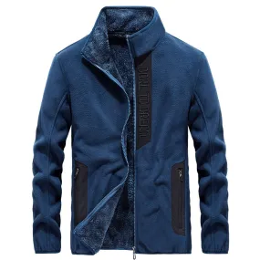 Polar Fleece jacket Casual All-Match Plus.