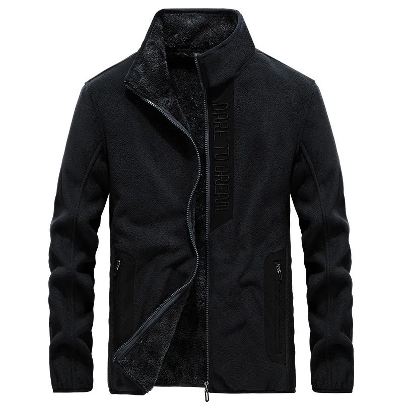 Polar Fleece jacket Casual All-Match Plus.