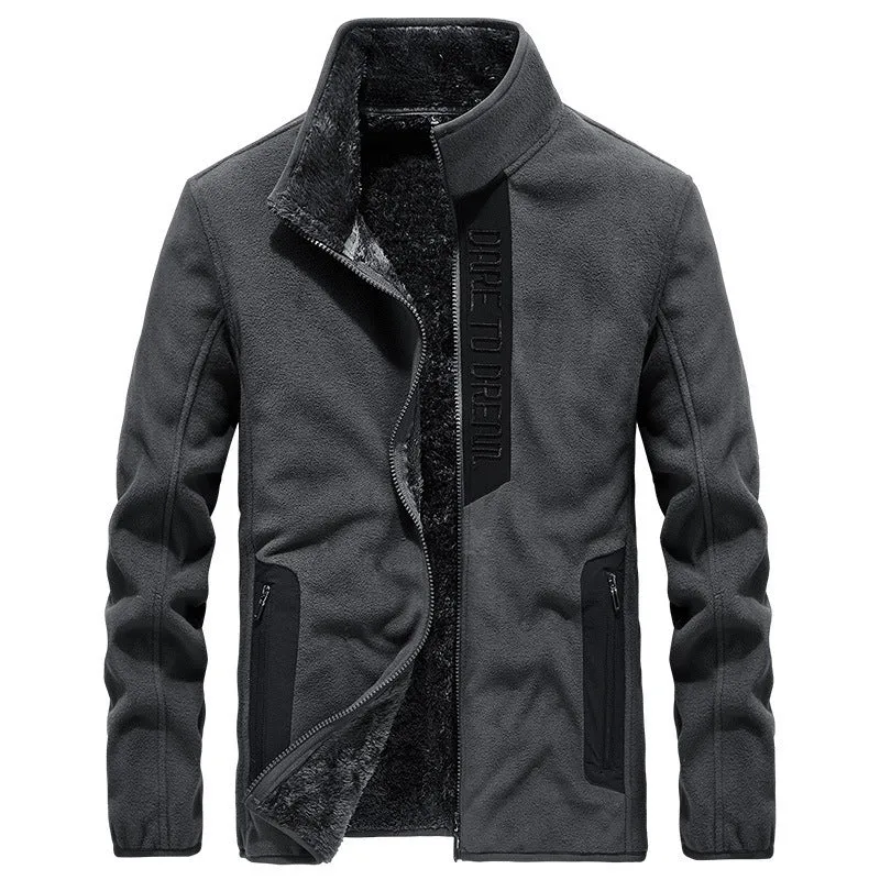 Polar Fleece jacket Casual All-Match Plus.