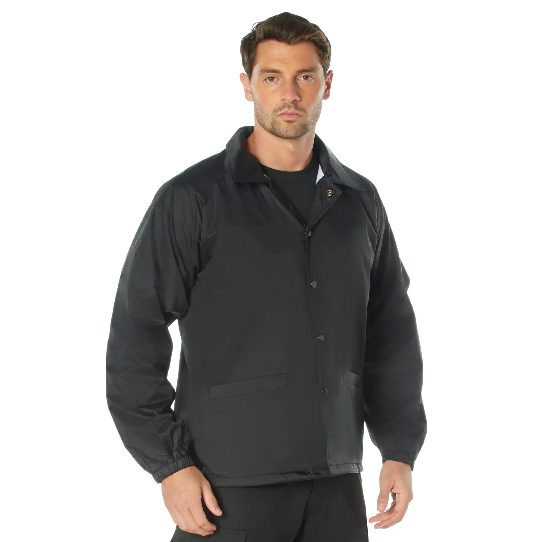 [Public Safety] Fleece-Lined Security Coaches Jackets