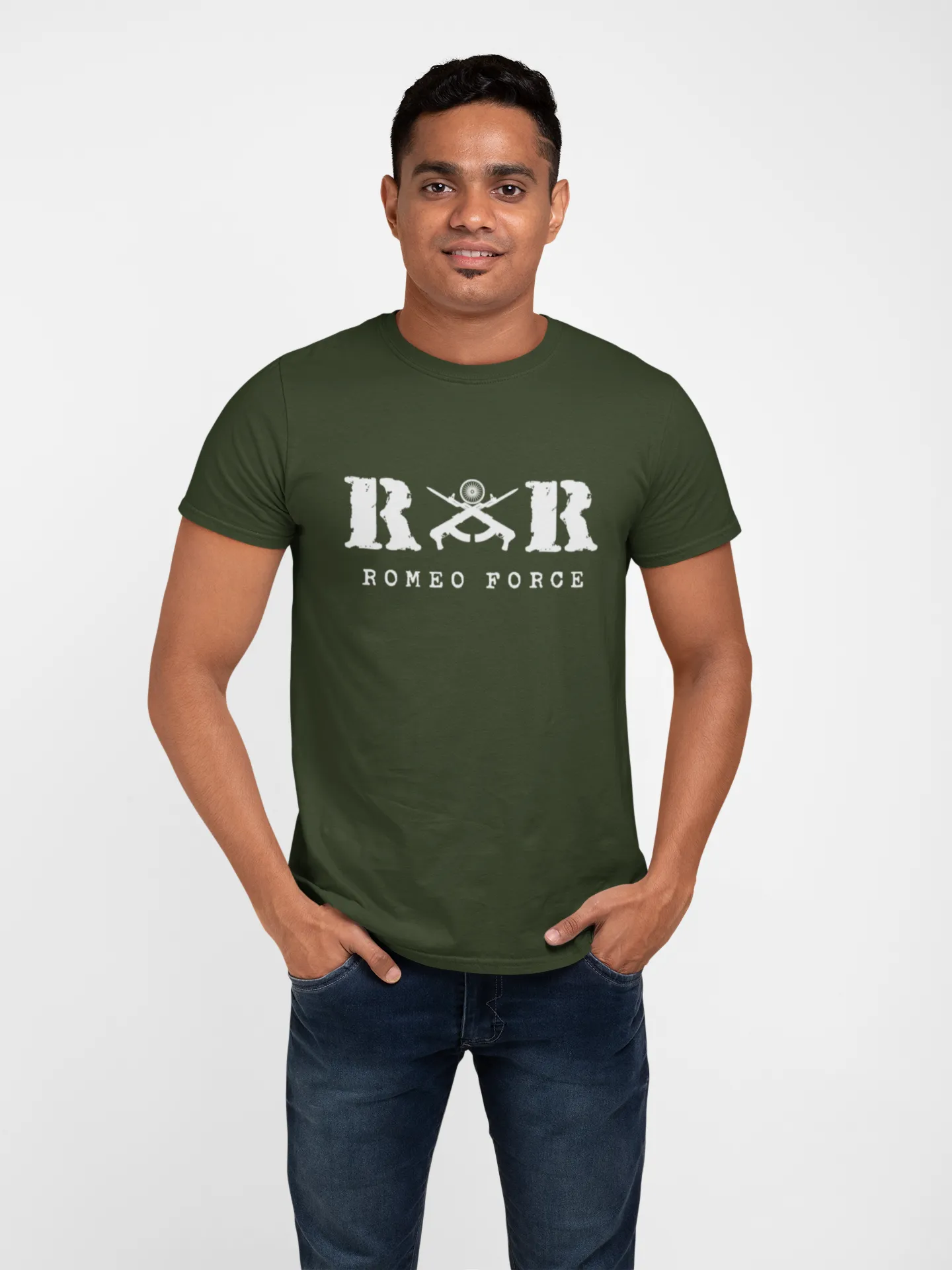 Rashtriya Rifles T-shirt - RR Romeo Force ( Men)