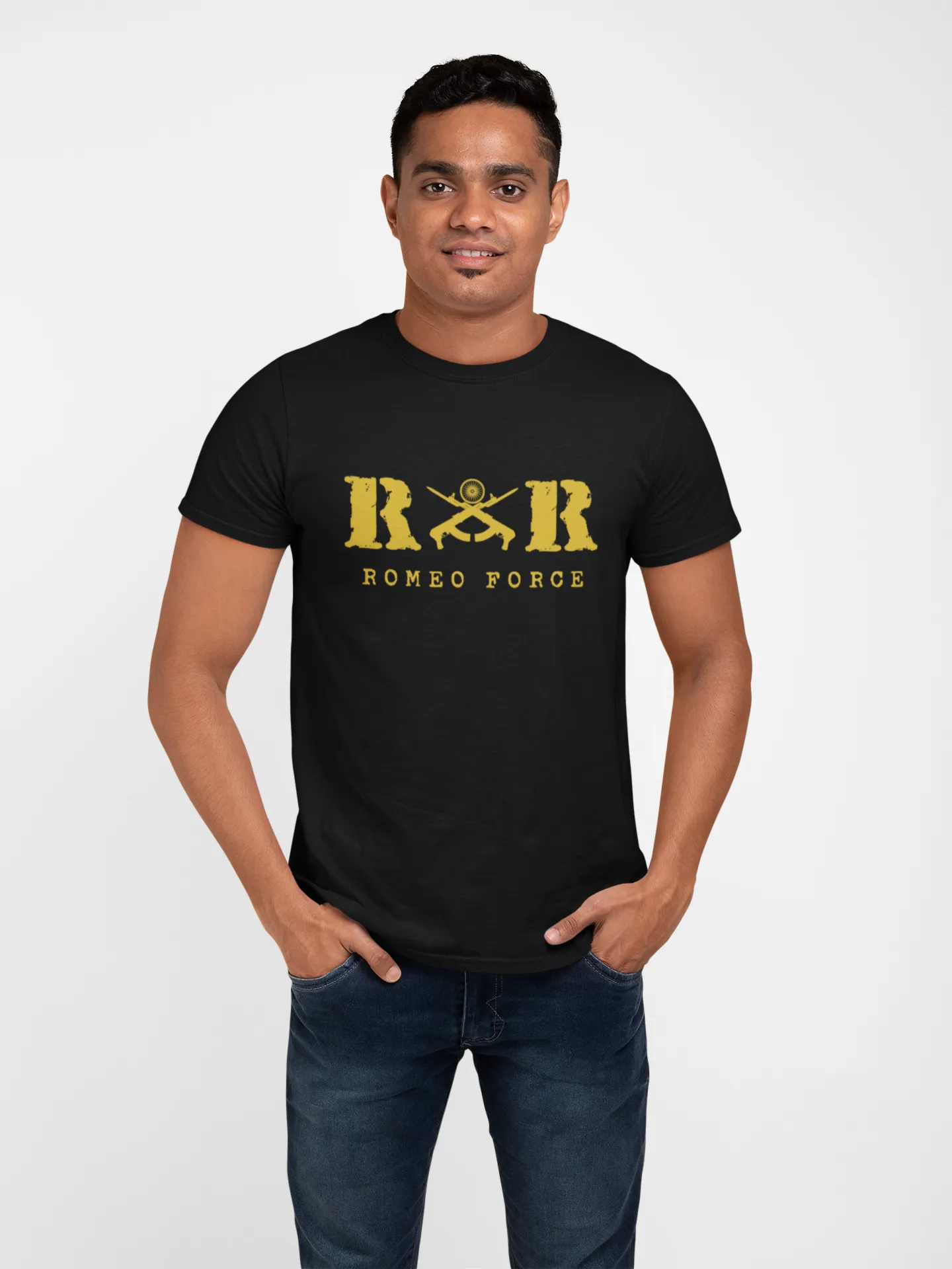 Rashtriya Rifles T-shirt - RR Romeo Force ( Men)