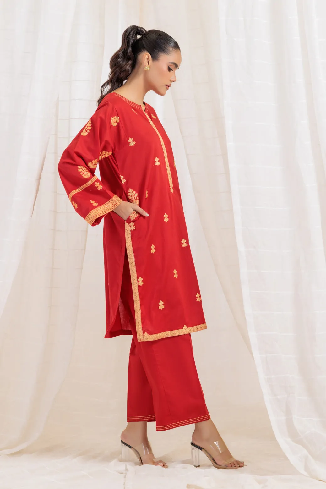 RED-CAMBRIC-2 PIECE (6S24C2P029)