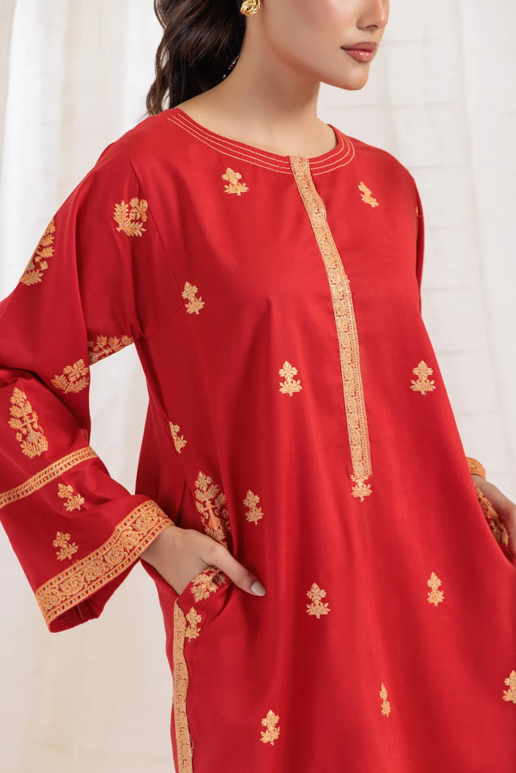 RED-CAMBRIC-2 PIECE (6S24C2P029)