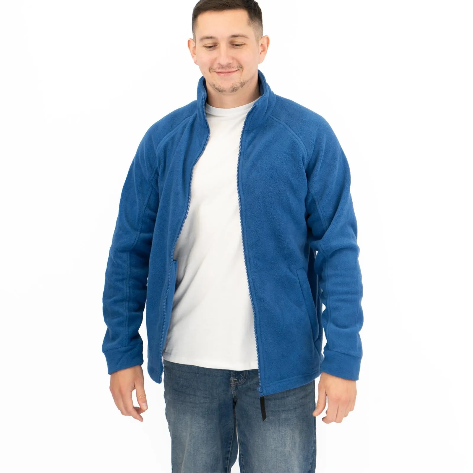 Regatta Thor Men's Fleece Jacket Blue Full Zip