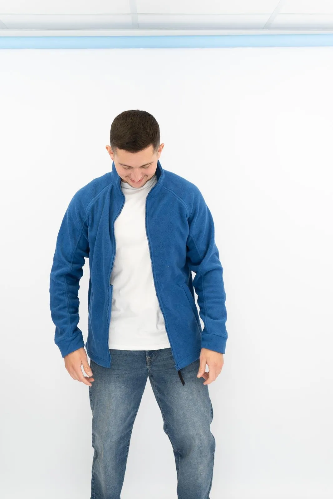 Regatta Thor Men's Fleece Jacket Blue Full Zip