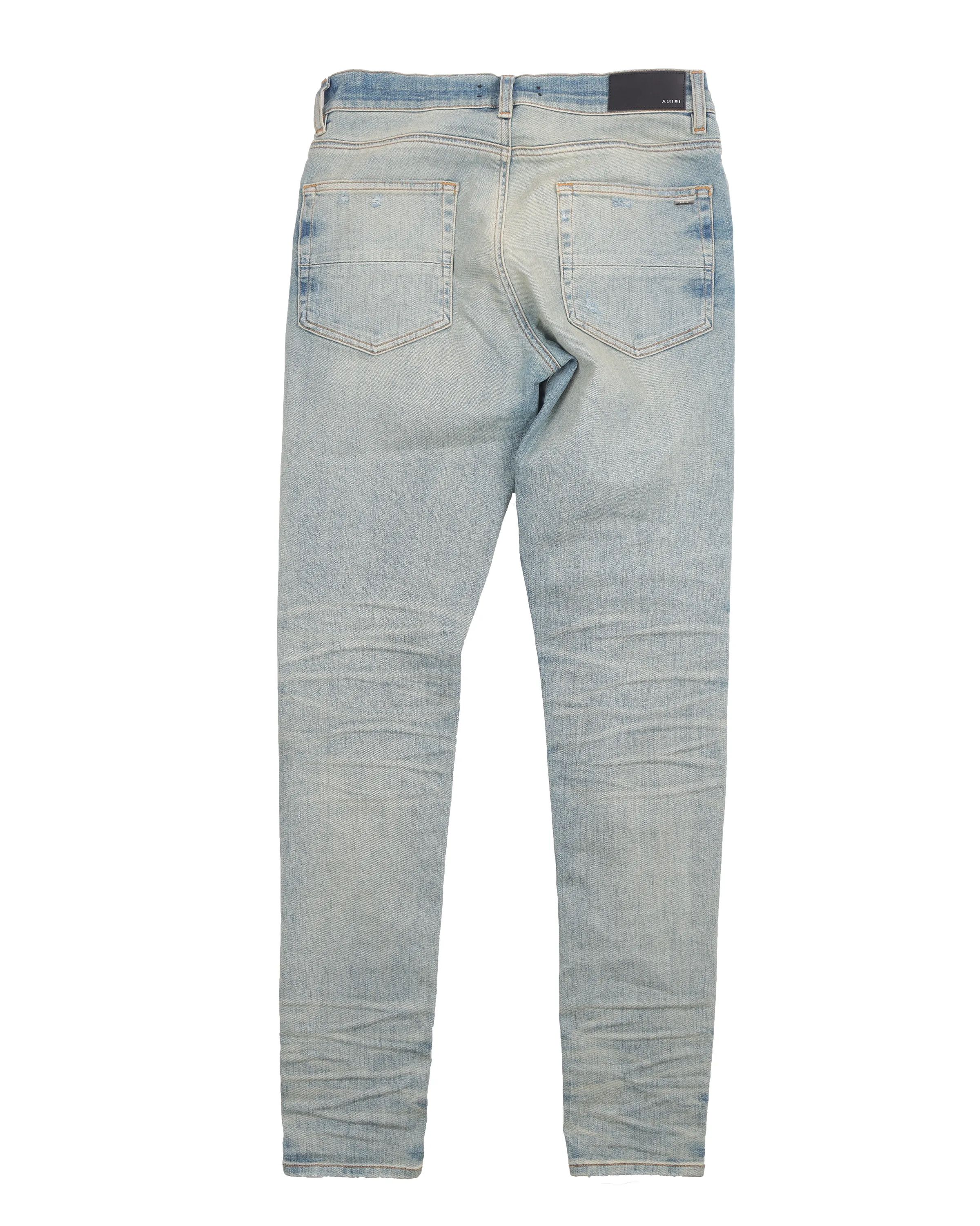 Repaired Distressed Denim