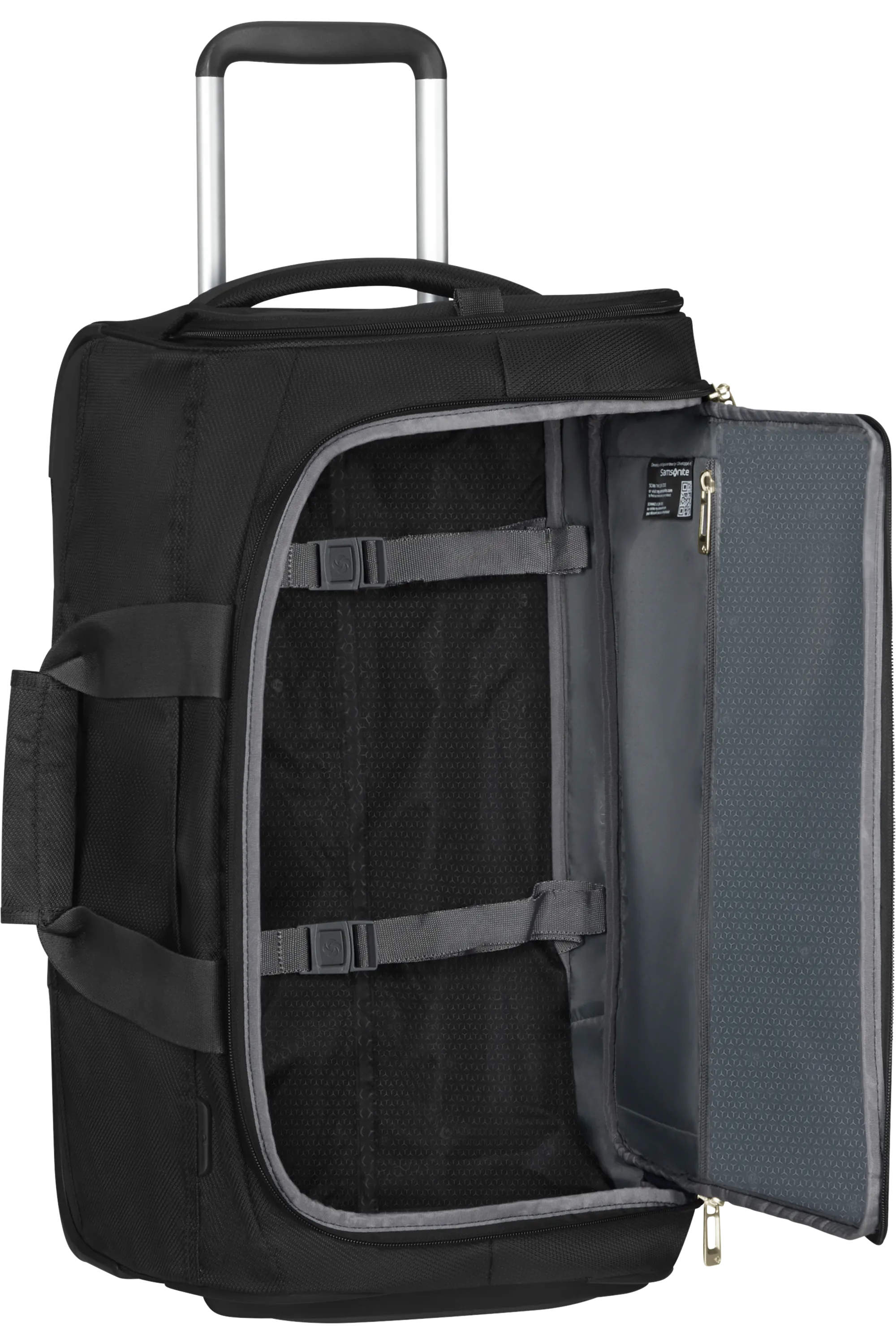 RESPARK Duffle with wheels 55cm - Ozone Black