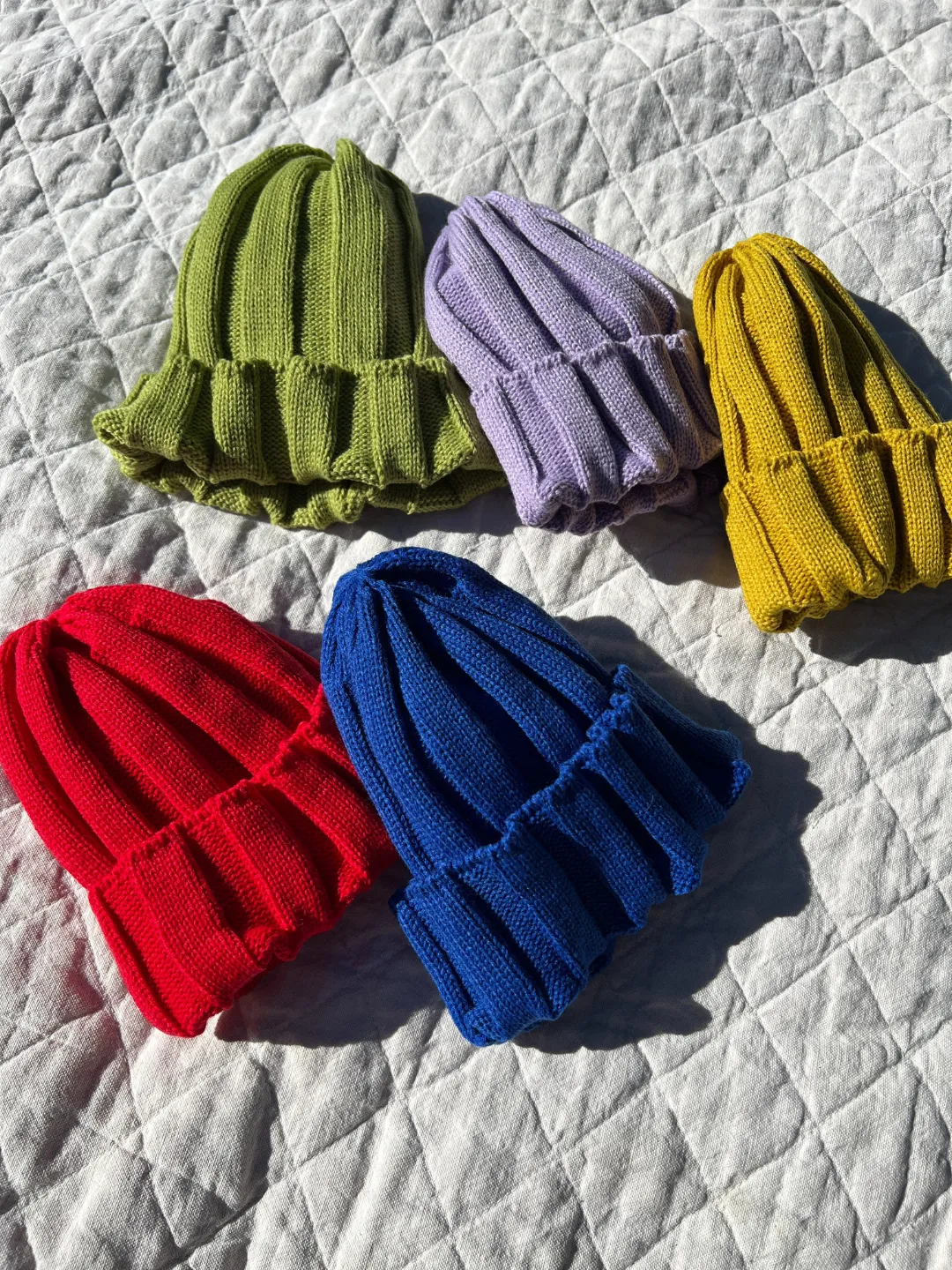 RIB KNIT BABY BEANIE