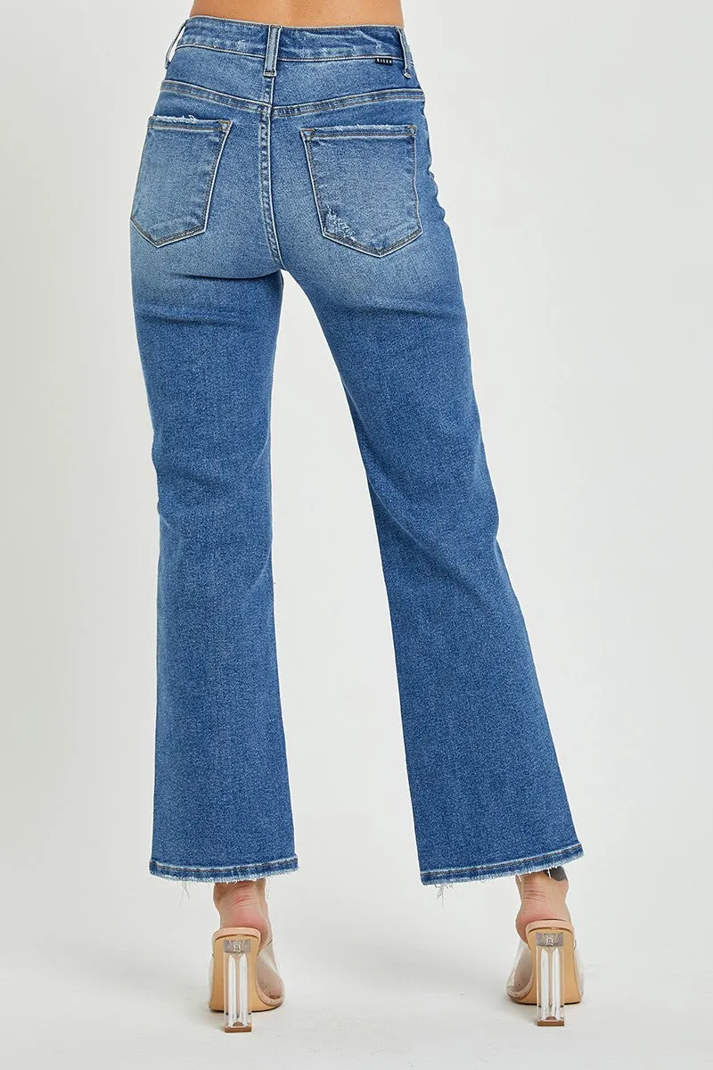 Risen Jeans - High Rise Relaxed Straight Jeans - RDP5459