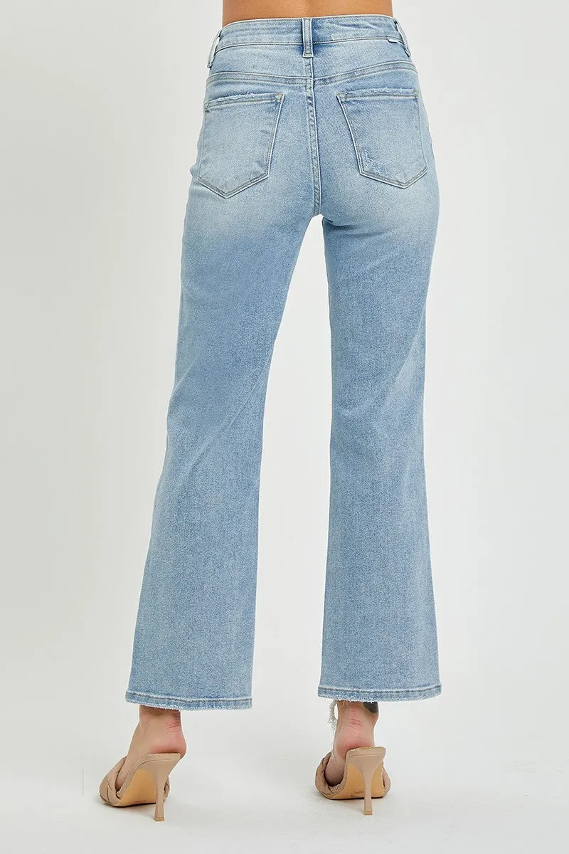 Risen Jeans - High Rise Relaxed Straight Jeans - RDP5459