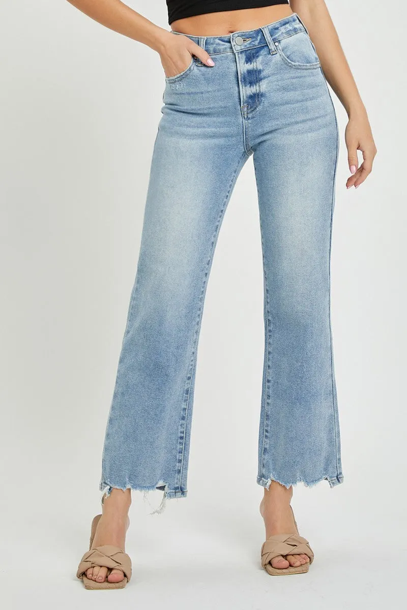 Risen Jeans - High Rise Relaxed Straight Jeans - RDP5459