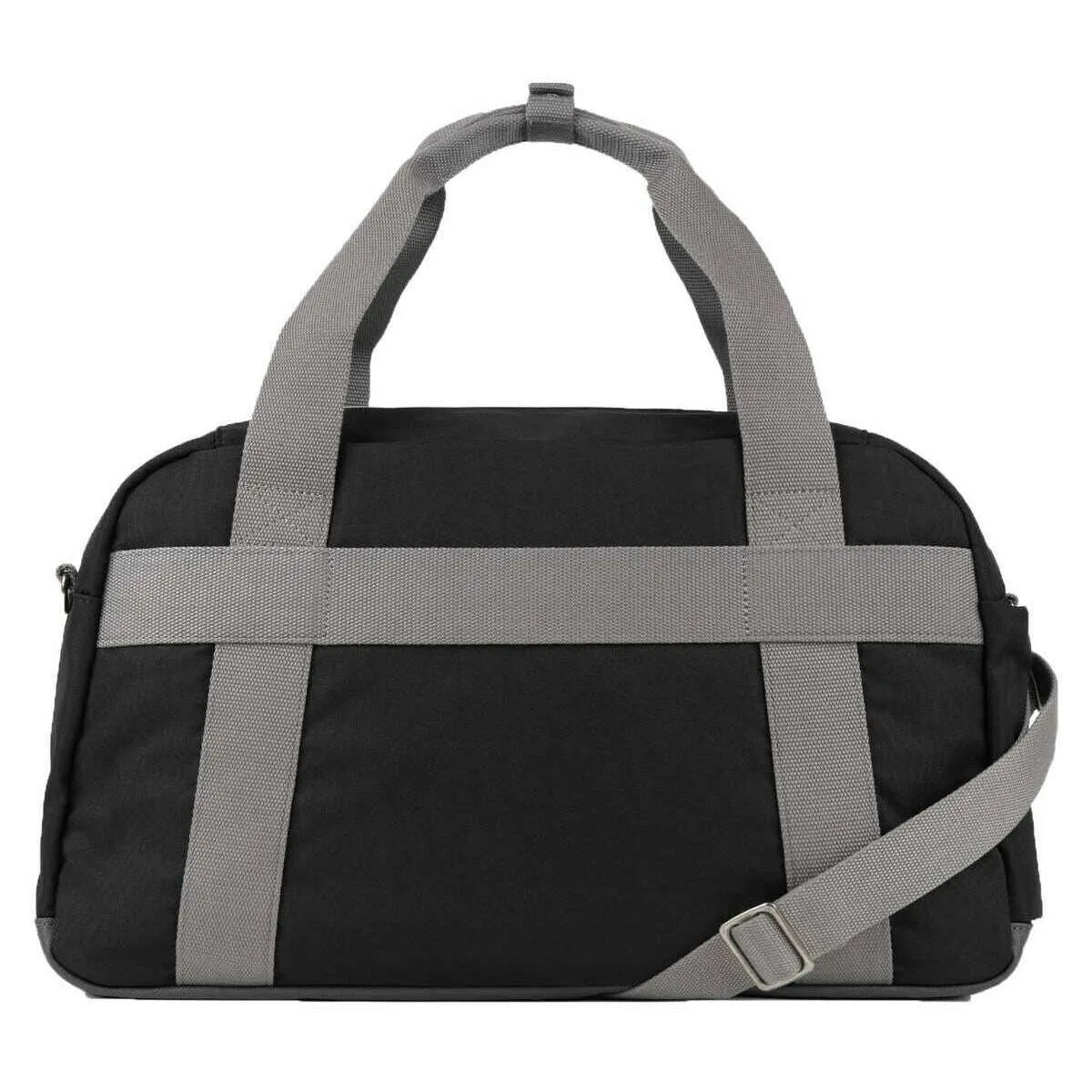 Roka Gatwick Medium Recycled Canvas Duffle Bag - Ash Black