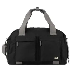 Roka Gatwick Medium Recycled Canvas Duffle Bag - Ash Black