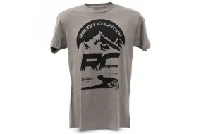 Rough Country T-Shirt - RC Mountains - Warm Gray - SM