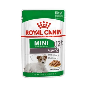 Royal Canin Size Health Nutrition Mini Ageing 12  Gravy Pouch Dog Food